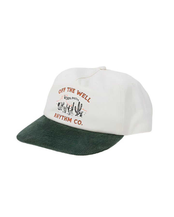 Jockey Worn Path Cap - Stone
