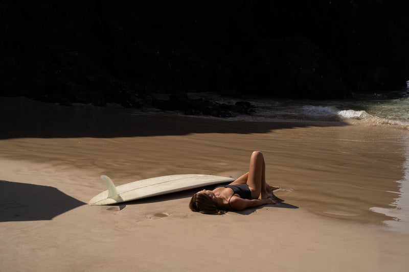 Traje de Baño Classic Minimal One Piece- Black