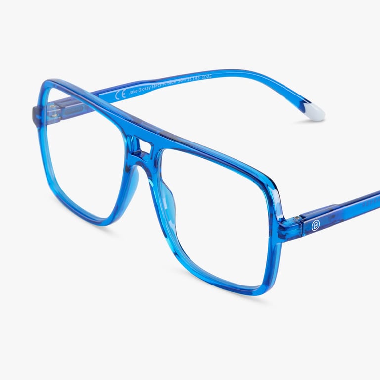 Anteojos Para Pantalla Jake - Glossy Electric Blue