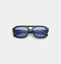 Anteojos de Sol Kaya - Demi Tortoise (Blue Lens)