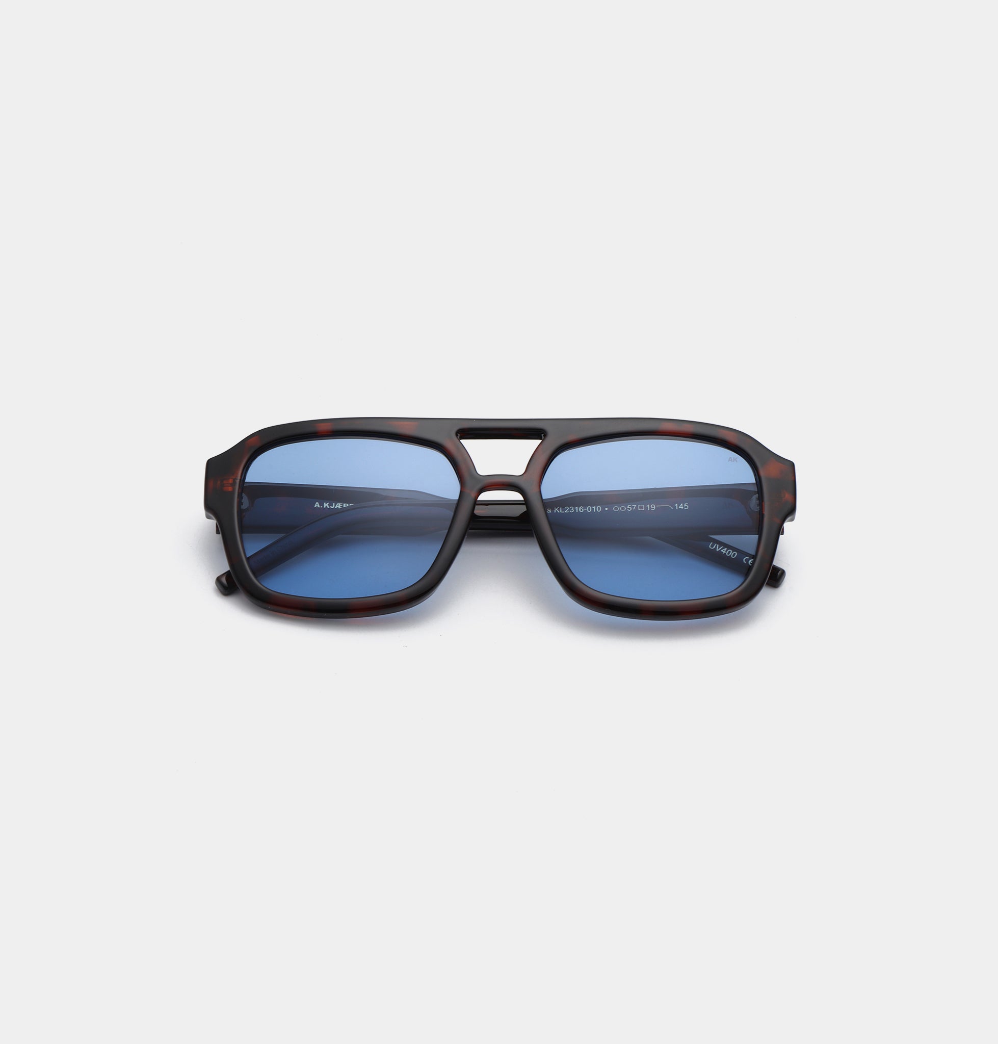 Anteojos de Sol Kaya - Demi Tortoise (Blue Lens)
