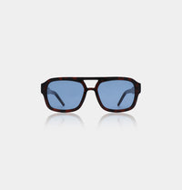 Anteojos de Sol Kaya - Demi Tortoise (Blue Lens)
