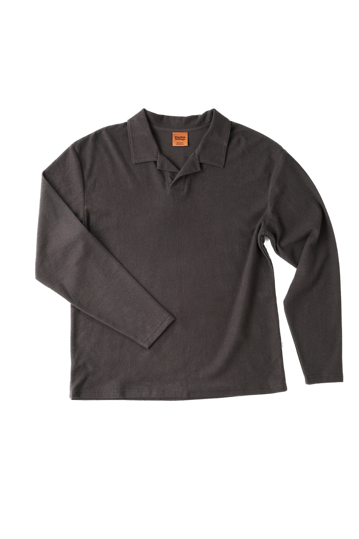 Polera Hombre Kapu LS Rugby Polo - Charcoal