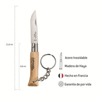 Llavero N°04 Keyring Stainless Steel