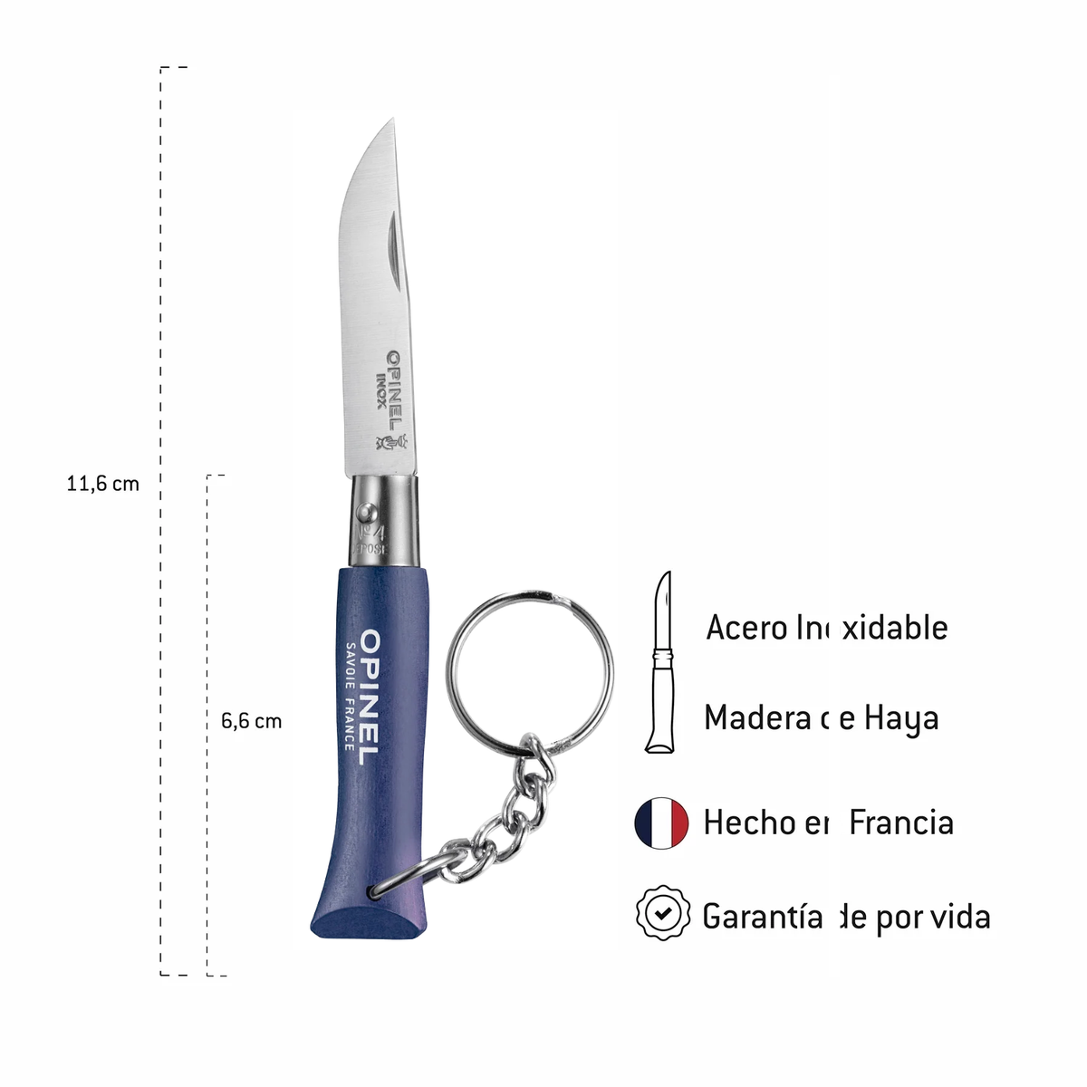 Llavero N°04 Keyring Dark Blue