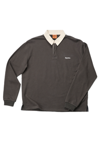 Polera Hombre Koa Vintage Rugby LS Polo - Olive