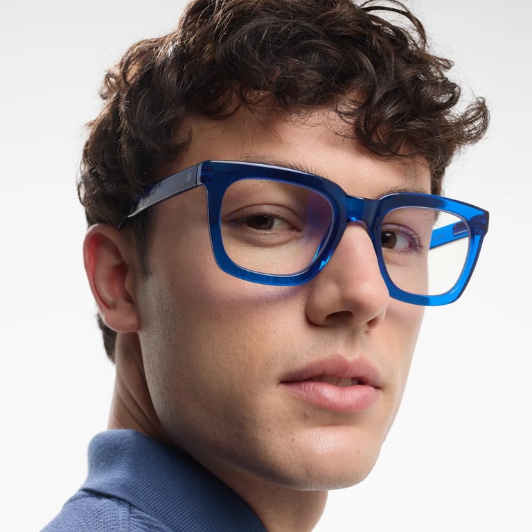 Anteojos Para Pantalla Max - Glossy Electric Blue