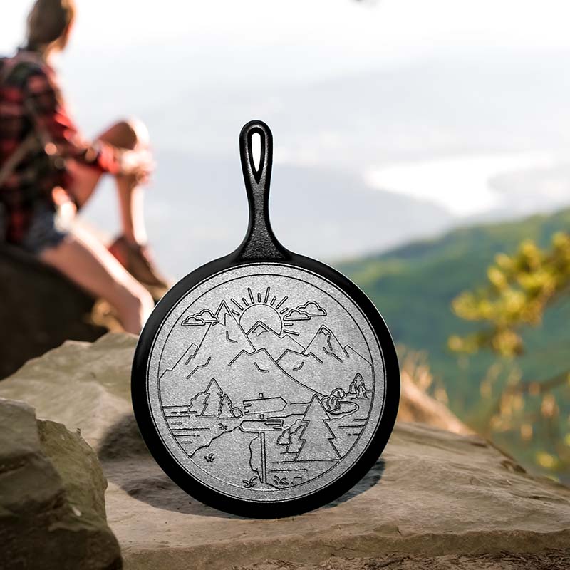 Sartén Hierro Fundido - Wanderlust Series - Montaña 27 cm