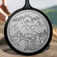 Sartén Hierro Fundido - Wanderlust Series - Montaña 27 cm