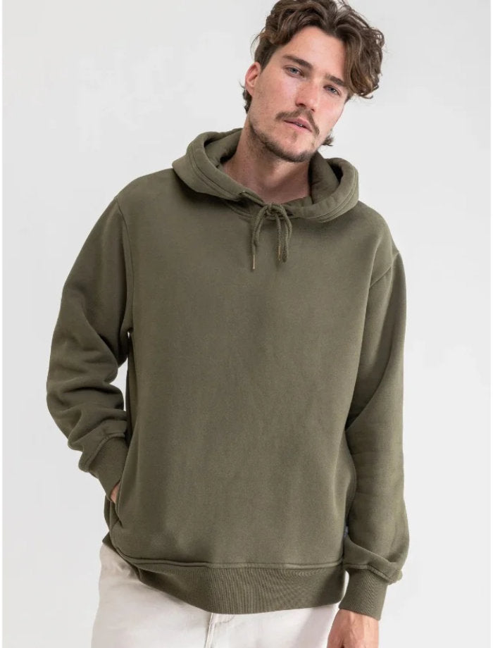 Poleron Hombre Classic Fleece Hood - Olive