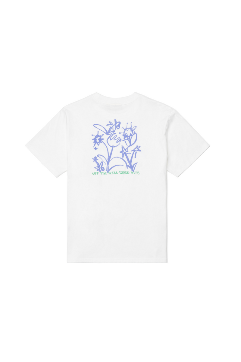 Polera Hombre Old Growth Livin - Vintage White
