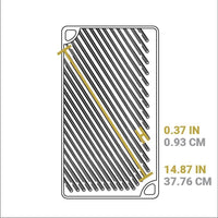 Parrilla/Plancha Reversible Double Play - 43 cm