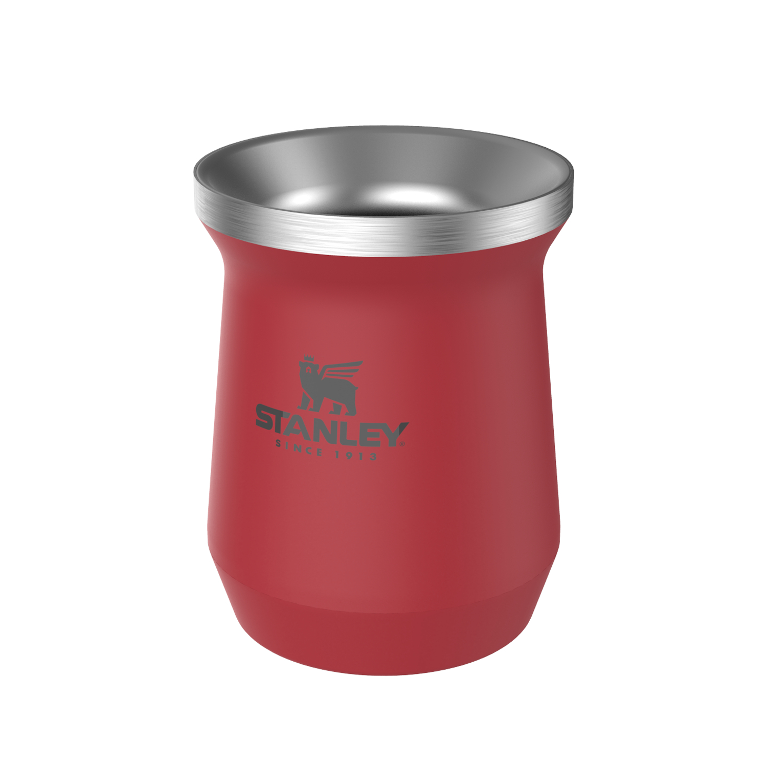 STANLEY NEW STAINLESS STEEL MATE - 236 ml.RED + BOMBILLA RED STANLEY