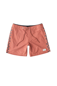 Traje de Baño Hombre Snake Trials Trunk - Terracotta