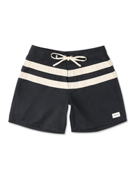 Traje de Baño Hombre Heritage Stripe Trunk - Black