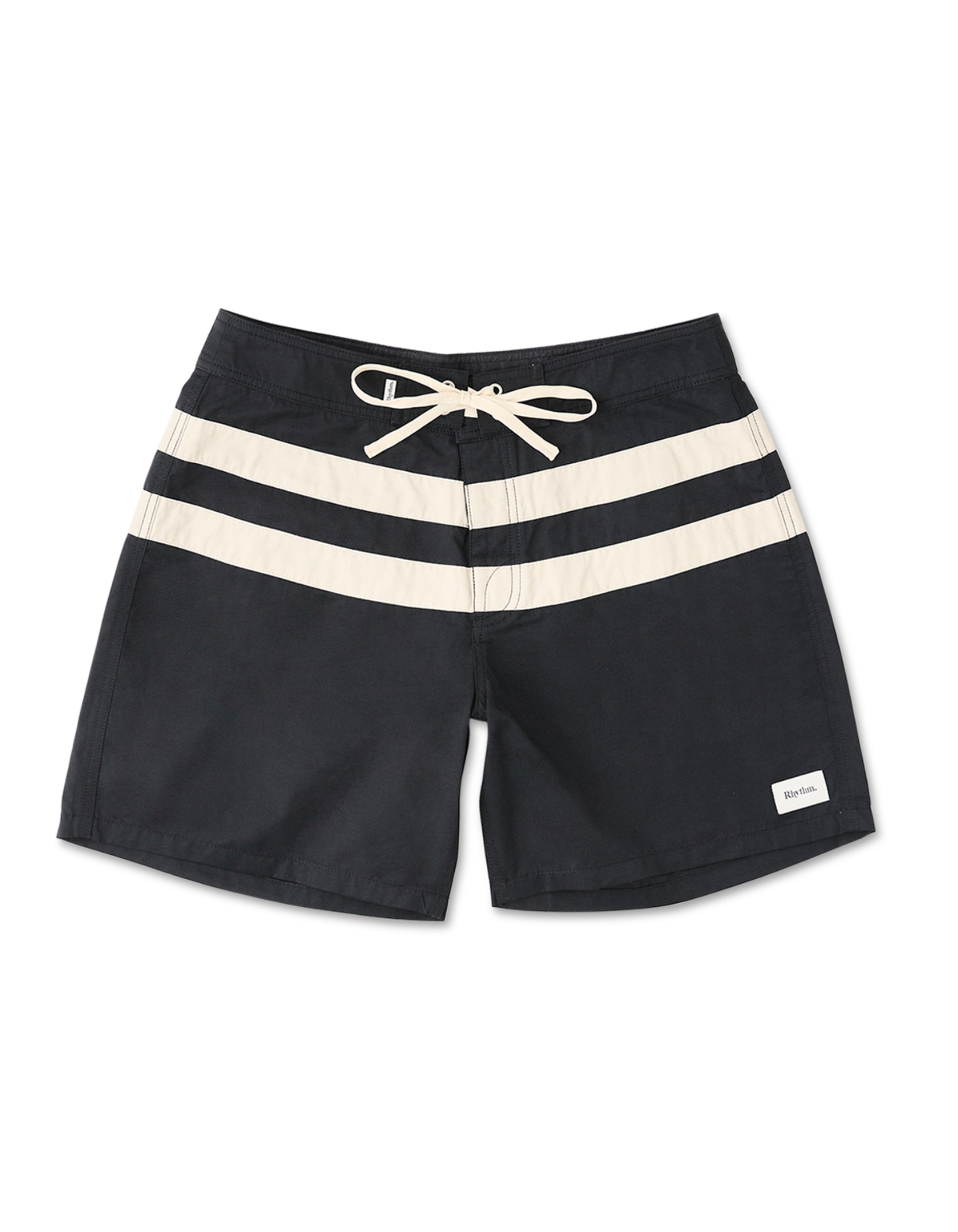 Traje de Baño Hombre Heritage Stripe Trunk - Black