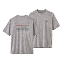 Polera Hombre Capilene® Cool Daily Graphic Shirt - Feather Grey