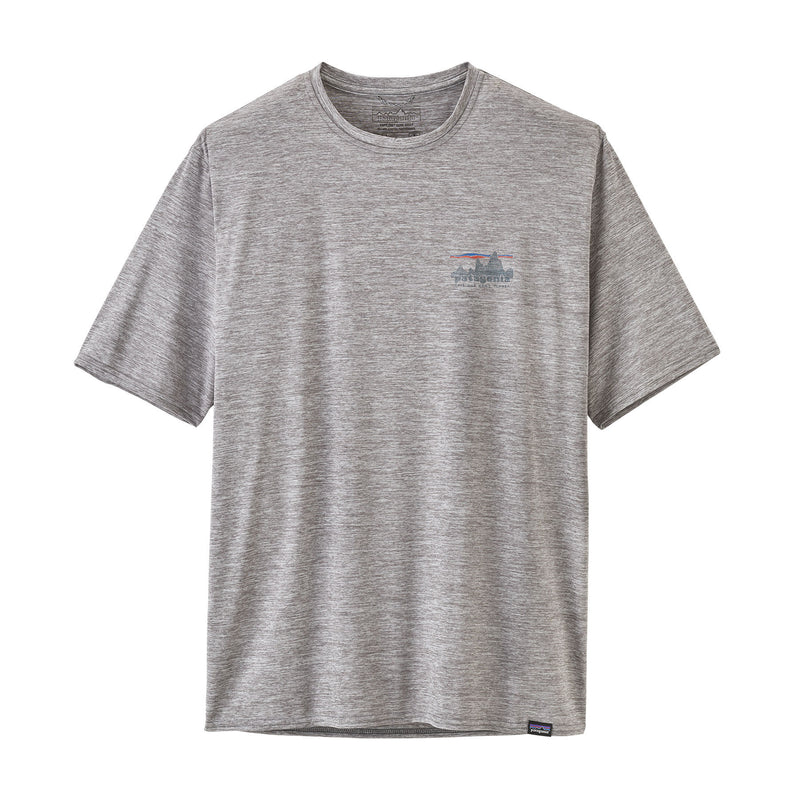 Polera Hombre Capilene® Cool Daily Graphic Shirt Feather Grey