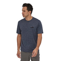 Polera Hombre Capilene® Cool Daily Graphic Shirt Smolder Blue