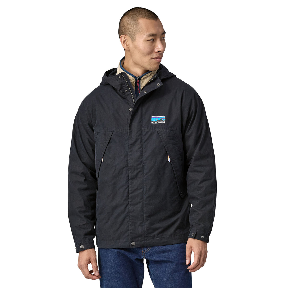 Chaqueta Waxed Cotton Jacket - Pitch Blue