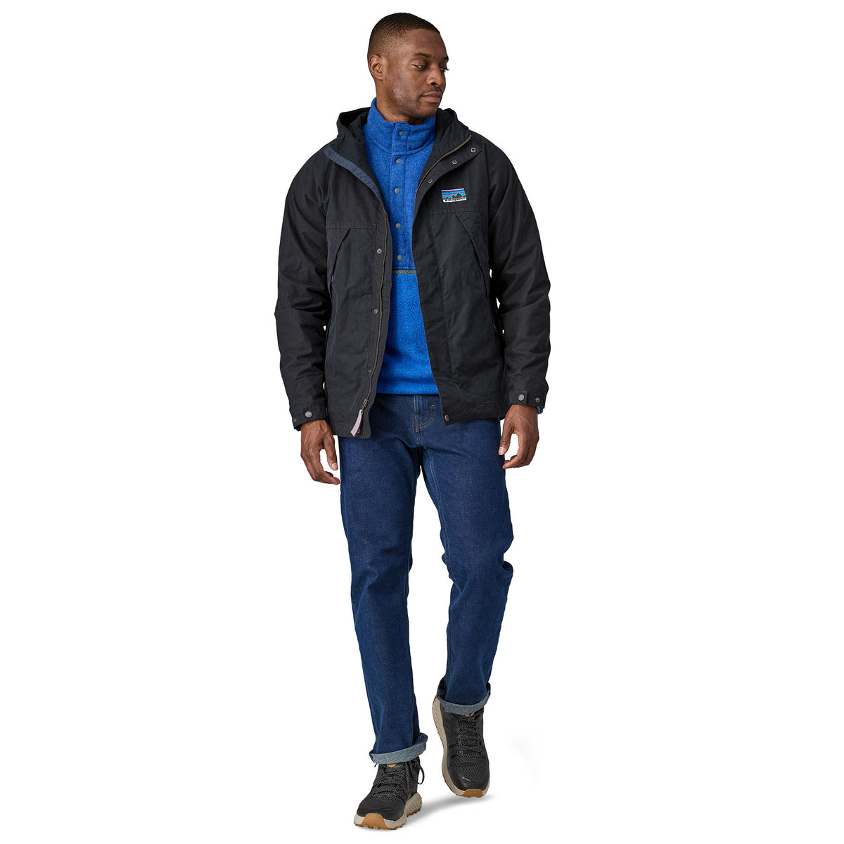 Chaqueta Waxed Cotton Jacket - Pitch Blue