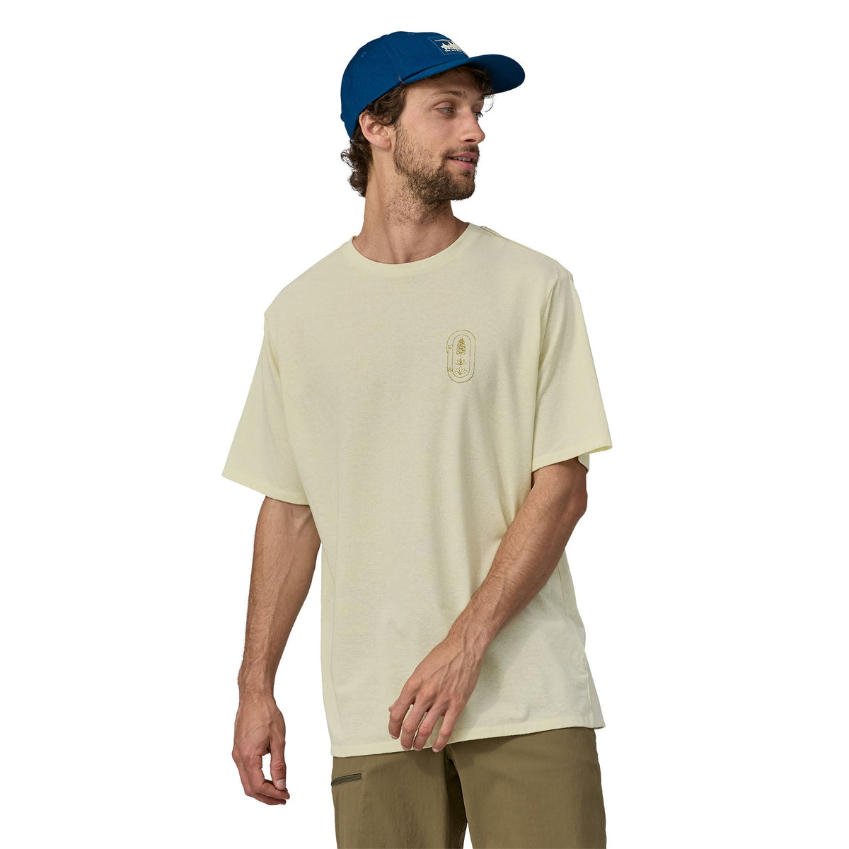 Polera Hombre Clean Climb Trade Responsibili-Tee Birch White