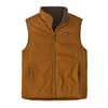 Chaqueta Sin Mangas Hombre Reversible Cotton Down Vest - Shelter Brown