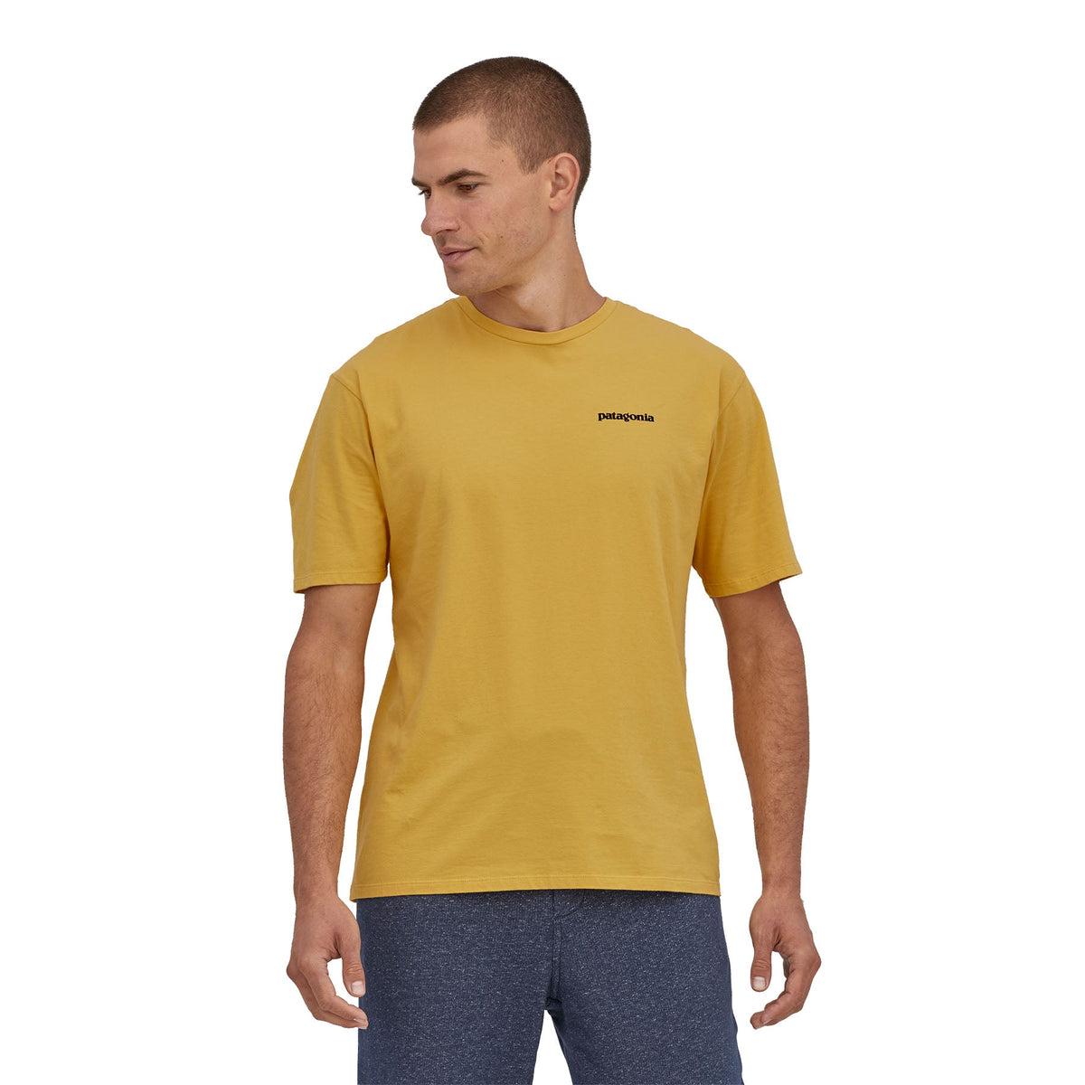 Polera Hombre P-6 Mission Organic T-Shirt Surfboard Yellow