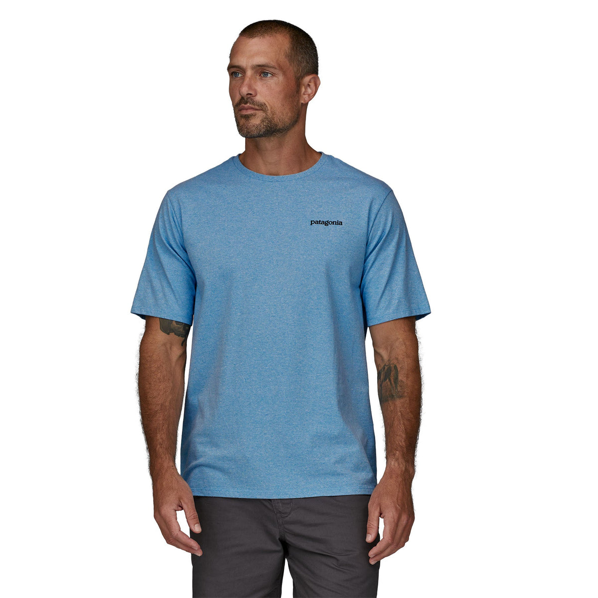 Polera Hombre Fitz Roy Horizons Responsibili-Tee® Lago Blue