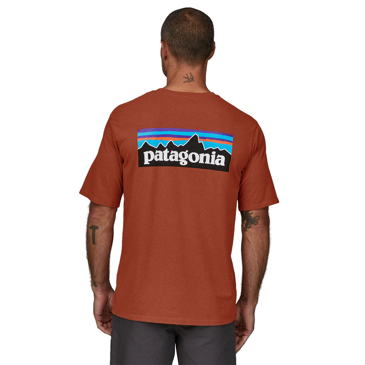 Polera Hombre P-6 Logo Responsibili-Tee® Quartz Coral