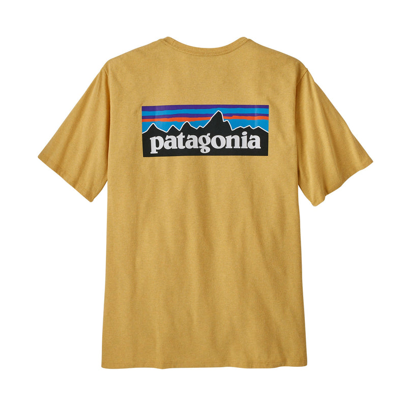 Polera Hombre P-6 Logo Responsibili-Tee® Surfboard Yellow