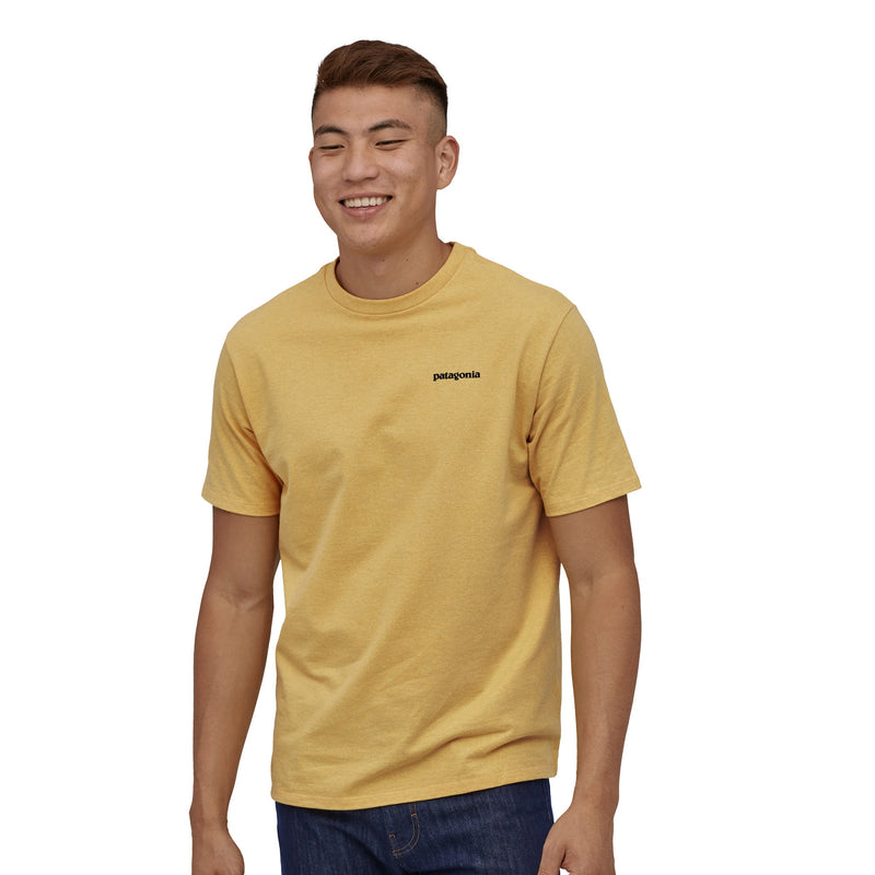 Polera Hombre P-6 Logo Responsibili-Tee® Surfboard Yellow