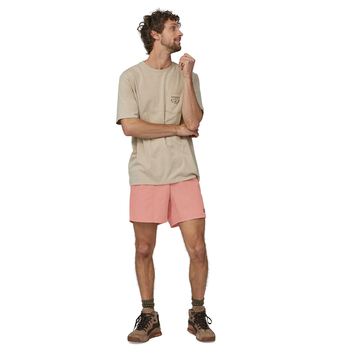 Shorts Hombre Funhoggers Sunfade Pink