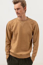 Polerón Hombre Worn Path Fleece Crew Brown