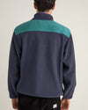Polar Hombre Alder Half Zip Pull Over - Teal