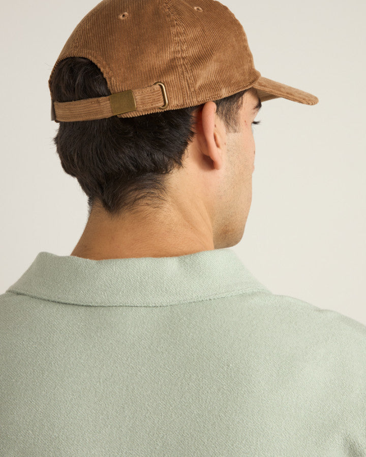 Jockey Awake Cord Cap - Dark Sand