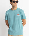 Polera Hombre Awake - Mineral blue