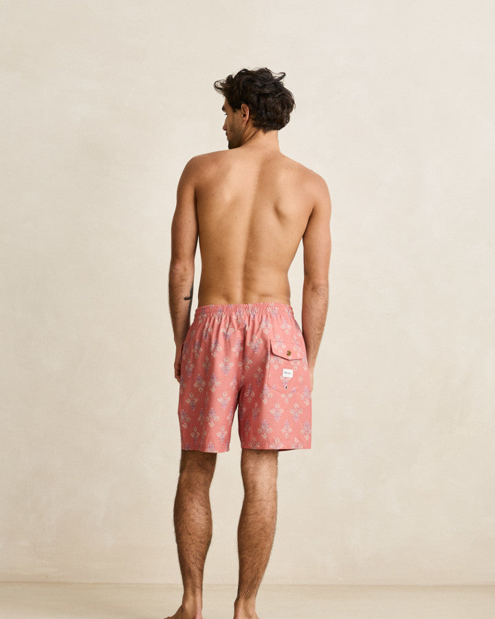 Traje de Baño Hombre Bouquet Beach Short - Rust