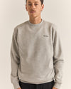 Polerón Hombre Brand Fleece Crew - Grey Heather