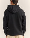 Polerón Hombre Brand Fleece Hood - Black