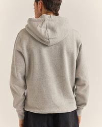 Polerón Hombre Brand Fleece Hood - Grey Heather