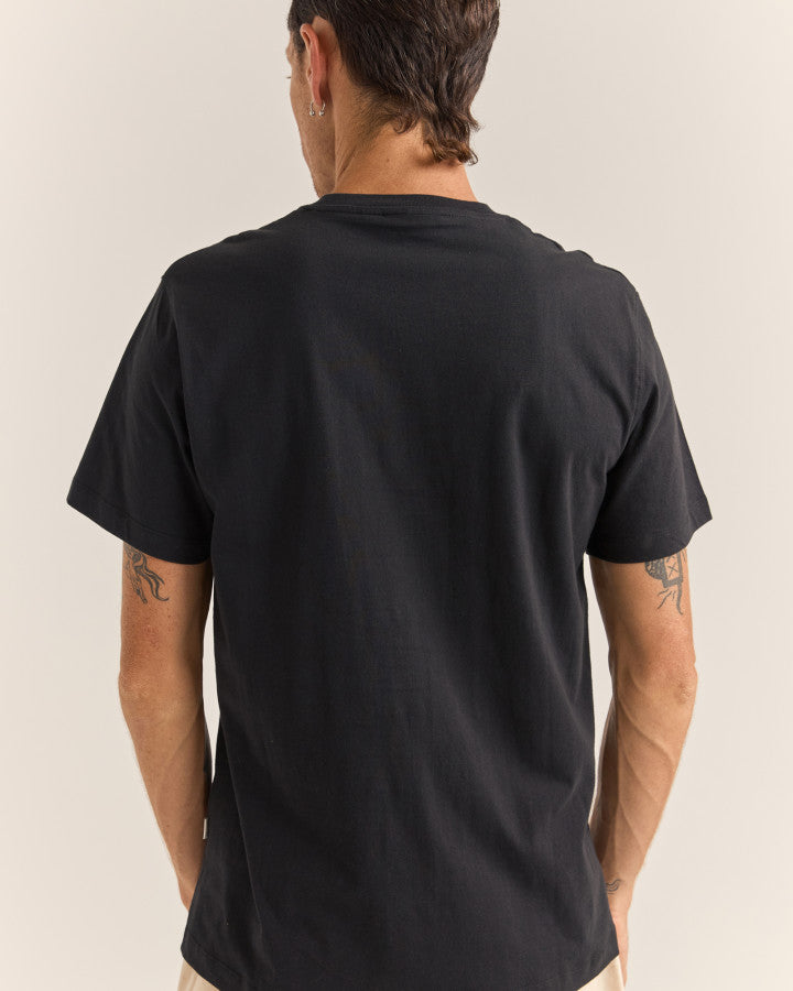 Polera Hombre Brand Tee - Black