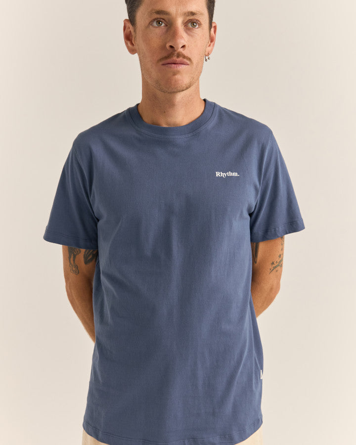 Polera Hombre Brand Tee - Navy