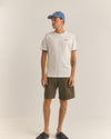 Polera Hombre Brand Tee - White