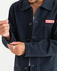 Chaqueta Hombre Canvas Mechanics - Navy