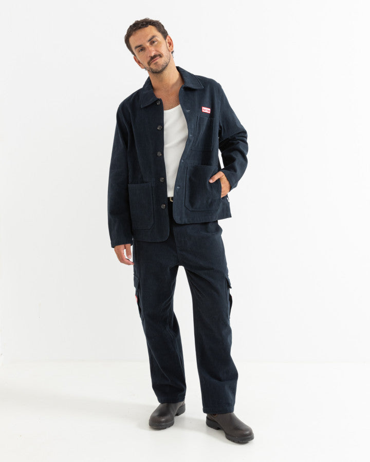 Chaqueta Hombre Canvas Mechanics - Navy