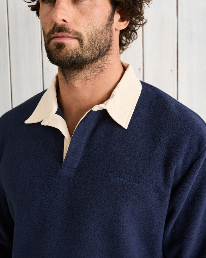 Polar Hombre Chasm Polo - Blue