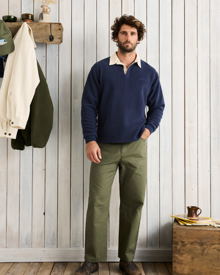 Polar Hombre Chasm Polo - Blue