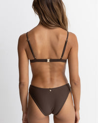 Bikini Top Classic Bralette - Chocolate