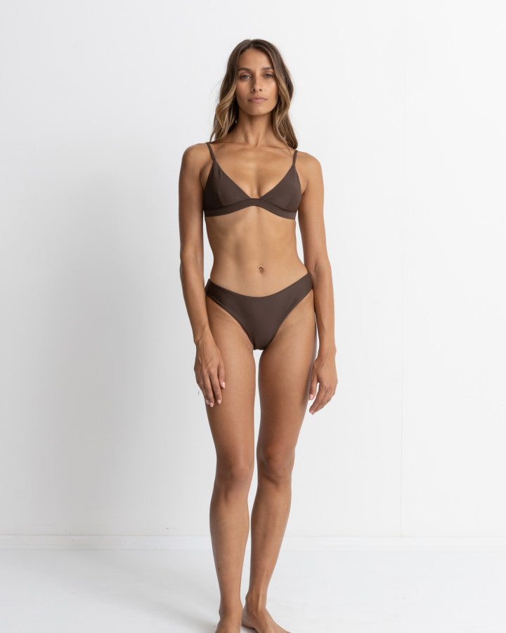 Bikini Top Classic Bralette - Chocolate